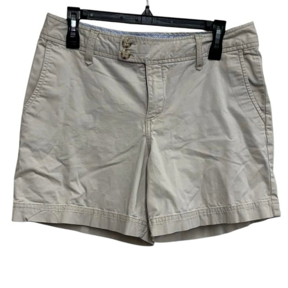 Eddie‎ Bauer Women's Khaki Shorts Size 10 Beige Utility Casual Summer
